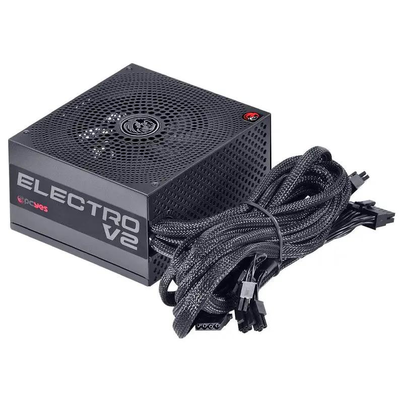 Fonte Real Atx 550w PCYes Electro V2 Series 80 Plus Pfc Ativo - ELECV2PTO550W Truedata