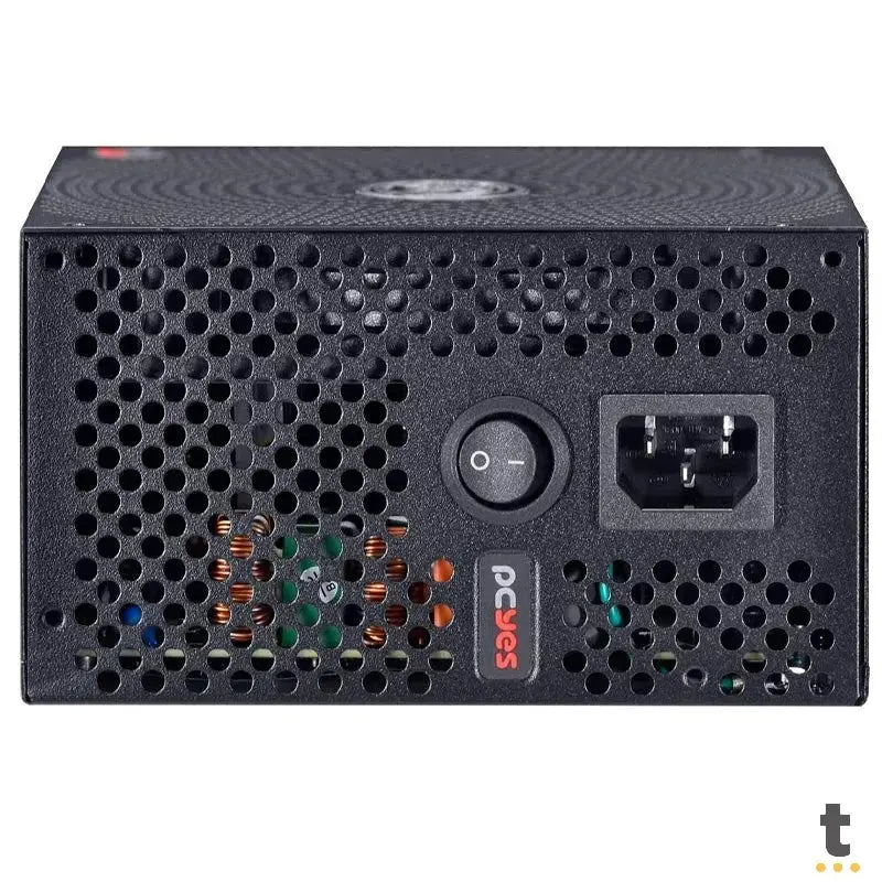 Fonte Real Atx 550w PCYes Electro V2 Series 80 Plus Pfc Ativo - ELECV2PTO550W Truedata