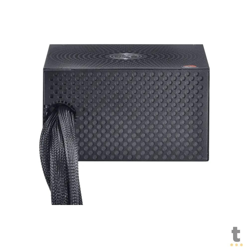 Fonte Real Atx 600w PCYes Electro V2 80 Plus White Series Pfc Ativo - ELV2WHPTO600W Truedata