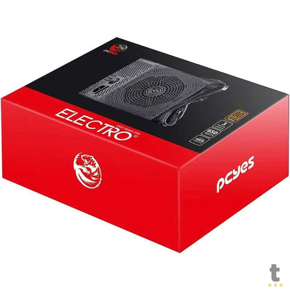 Fonte Real Atx 650w Electro V2 Series 80 Plus Bronze PCYes Pfc Ativo - ELECV2PTO650W Truedata