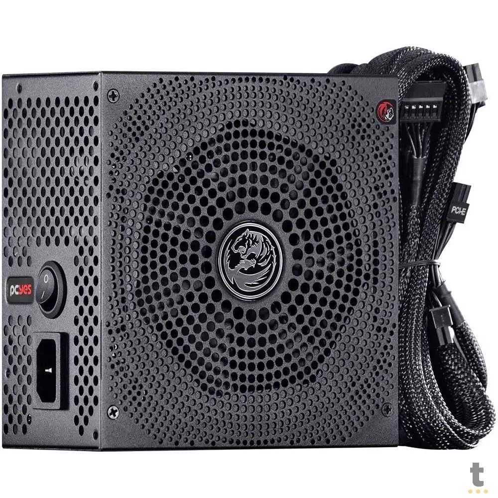 Fonte Real Atx 650w Electro V2 Series 80 Plus Bronze PCYes Pfc Ativo - ELECV2PTO650W Truedata