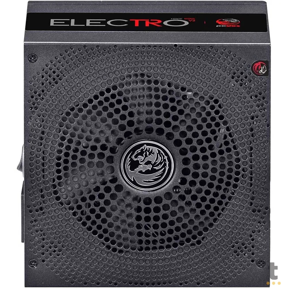 Fonte Real Atx 650w Electro V2 Series 80 Plus Bronze PCYes Pfc Ativo - ELECV2PTO650W Truedata