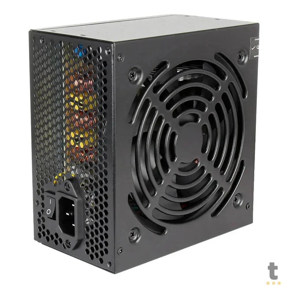 Fonte Real Atx 700w Aerocool Vx-700 Full Range PFC Ativo S/ Cabo Bivolt - 81052 Truedata