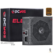 Fonte Real Atx 750w Electro V2 Series PCYes 80 Plus Pfc Ativo - ELECV2PTO750W