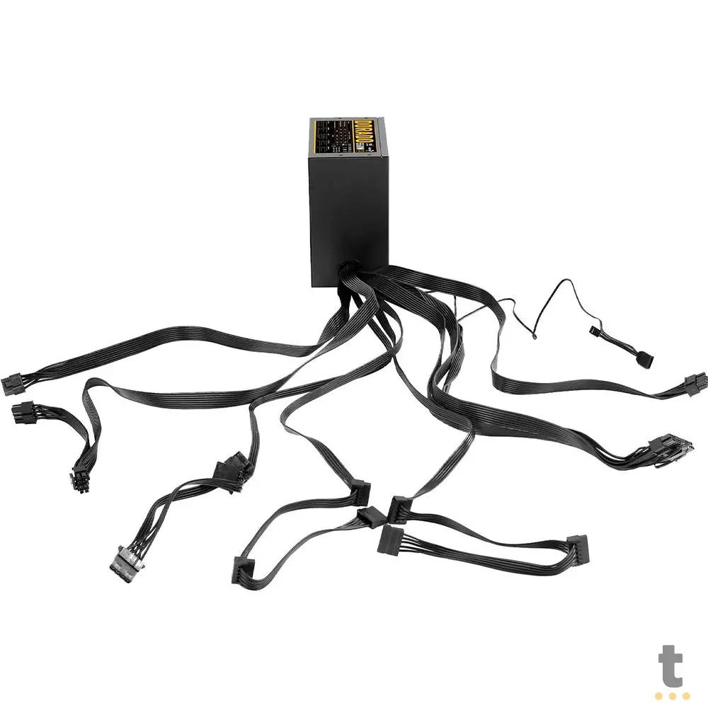 Fonte Real Atx 850w Aerocool Kcas Gold 80 Plus Pfc Ativo ARGB - 73886 Truedata