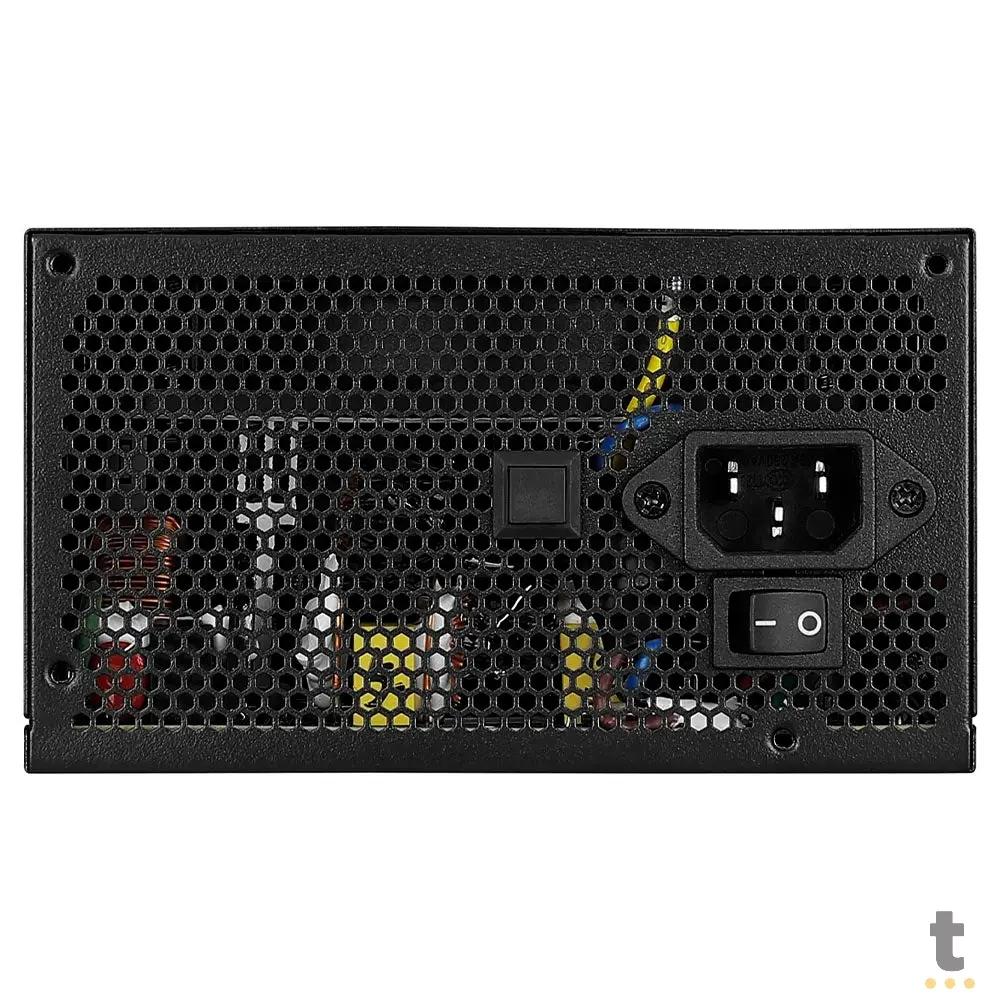 Fonte Real Atx 850w Aerocool Kcas Gold 80 Plus Pfc Ativo ARGB - 73886 Truedata