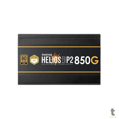 Fonte Real Atx 850w Gamdias Helios 80 Plus Gold PFC Ativo Pcie 5.0 Atx 3.0 - HELIOS P2-850G Truedata