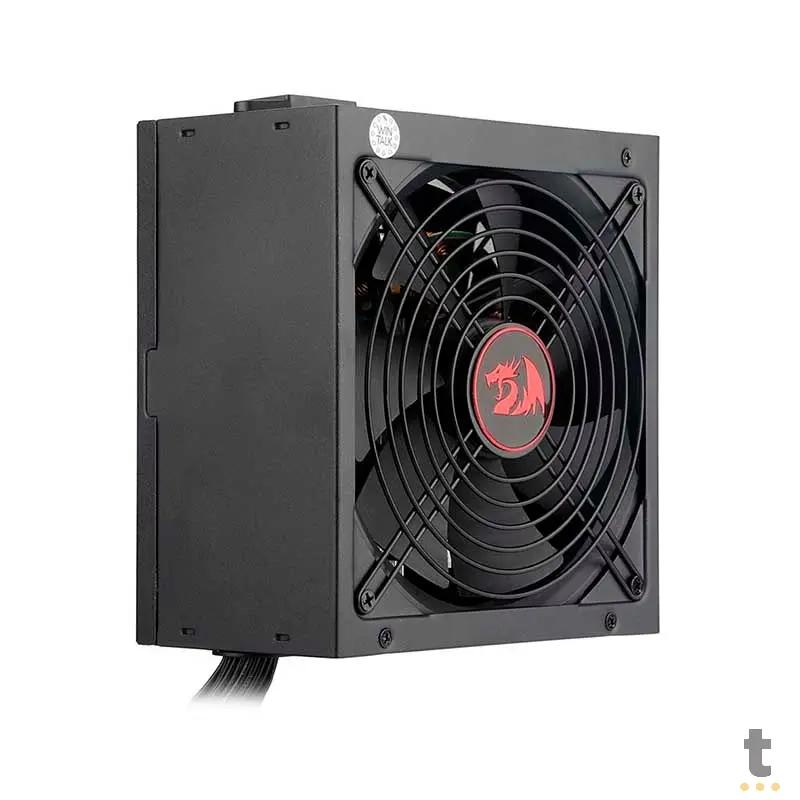 Fonte Real Atx Gamer 500w Redragon 80 Plus Bronze Pfc Ativo S/ Cabo Biv - GC-PS001-1 Truedata