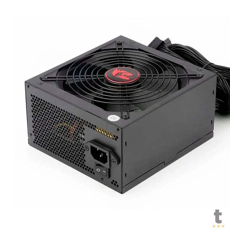Fonte Real Atx Gamer 500w Redragon 80 Plus Bronze Pfc Ativo S/ Cabo Biv - GC-PS001-1 Truedata