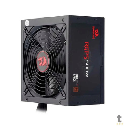 Fonte Real Atx Gamer 500w Redragon 80 Plus Bronze Pfc Ativo S/ Cabo Biv - GC-PS001-1 Truedata