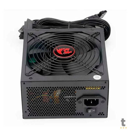 Fonte Real Atx Gamer 500w Redragon 80 Plus Bronze Pfc Ativo S/ Cabo Biv - GC-PS001-1 Truedata
