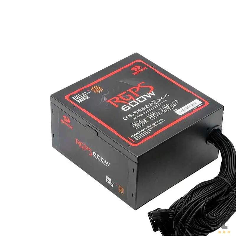 Fonte Real Atx Gamer 600w Redragon 80 Plus Bronze Pfc Ativo S/ Cabo Biv - GC-PS002-1 Truedata