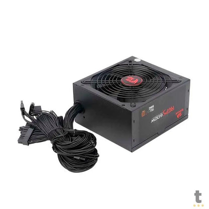 Fonte Real Atx Gamer 600w Redragon 80 Plus Bronze Pfc Ativo S/ Cabo Biv - GC-PS002-1 Truedata