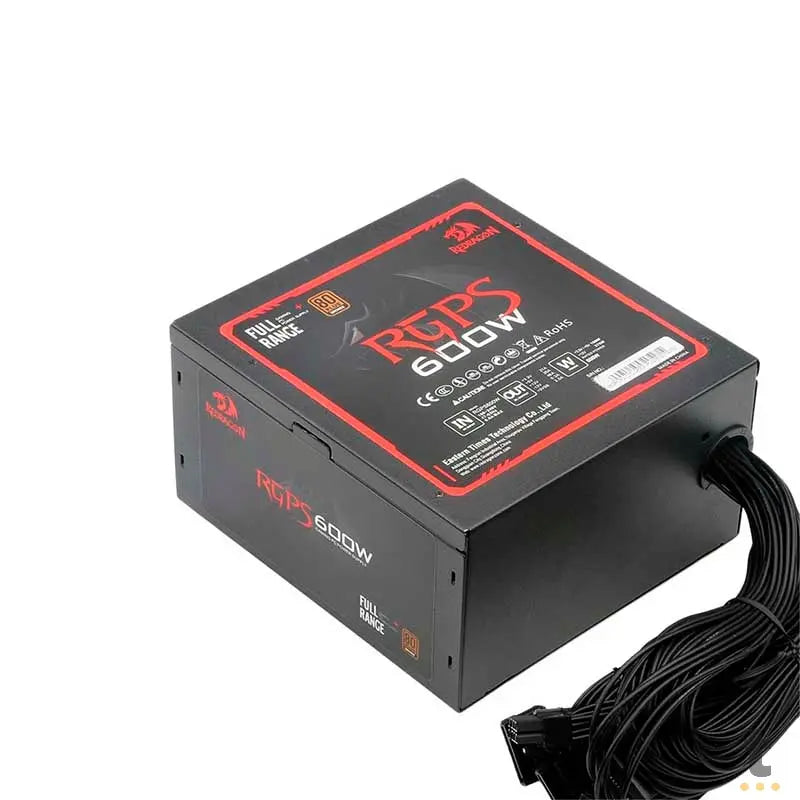 Fonte Real Atx Gamer 600w Redragon 80 Plus Bronze Pfc Ativo S/ Cabo Biv - GC-PS002-1 Truedata