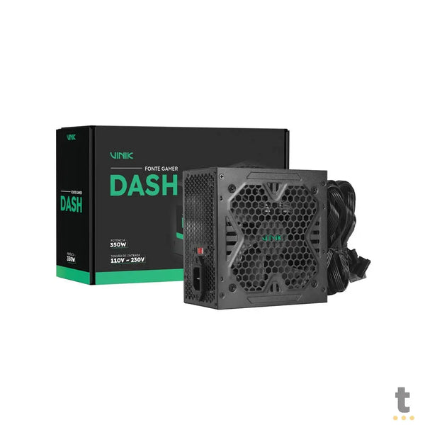 Fonte Real Atx Gamer Vinik Dash 350w S/ Cabo Bivolt - VFG350WPV3