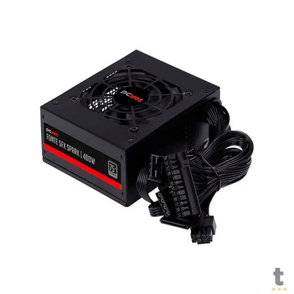 Fonte Real Atx para Gabinete Slim 400W PCYes SFX Spark 75+ Pfc Ativo - SPKP400MBPT Truedata