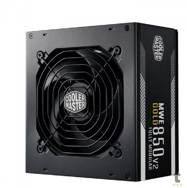 Fonte Real Modular 850w Cooler Master MWE 80 Plus Gold PFC Ativo - MPE-8501-AFAAG-WO