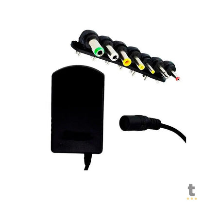 Fonte de Alimentação Regulada Universal 30w 6 Plugues Bivolt Truedata