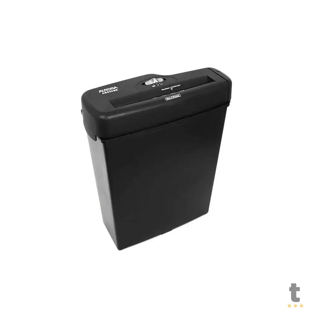 Fragmentadora De Papel Aurora AS600SB-1 - Até 6 Fls.9,6 Litros 120V Truedata