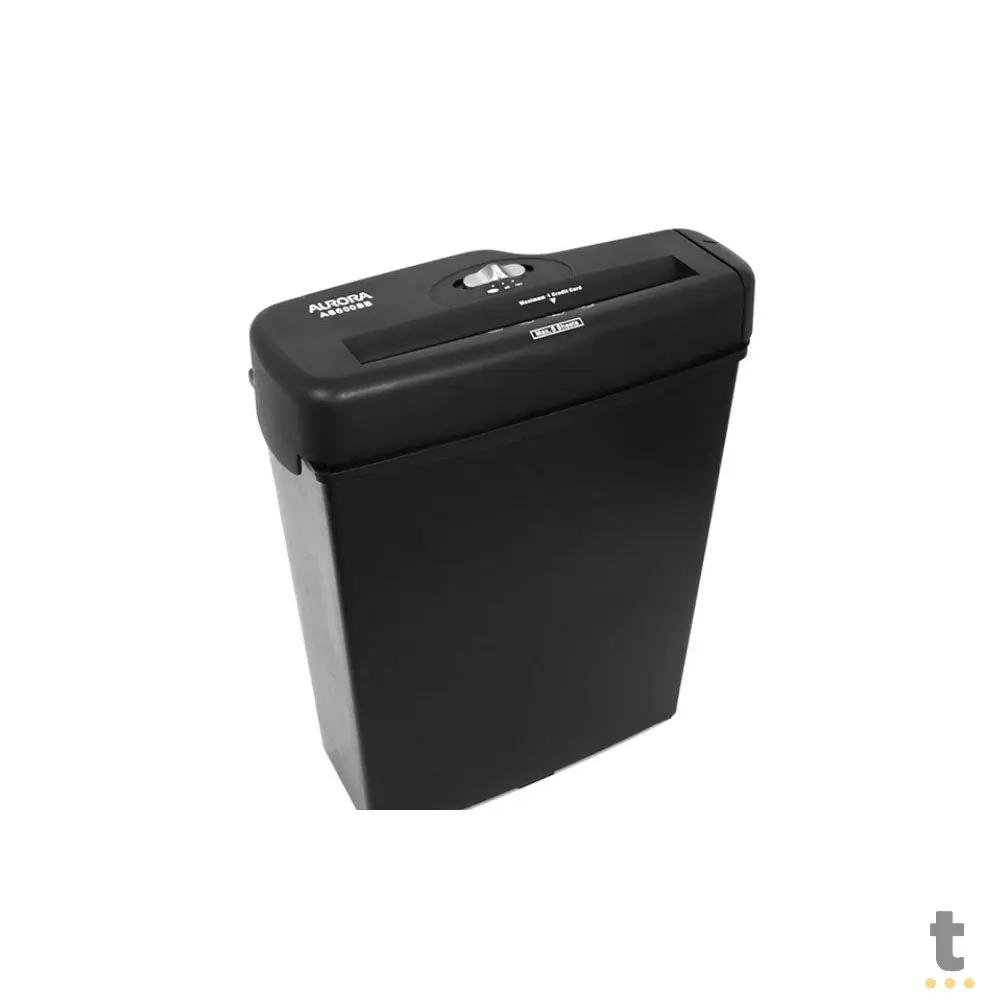 Fragmentadora De Papel Aurora AS600SB-2 - Até 6 Fls.9,6 Litros 220V Truedata