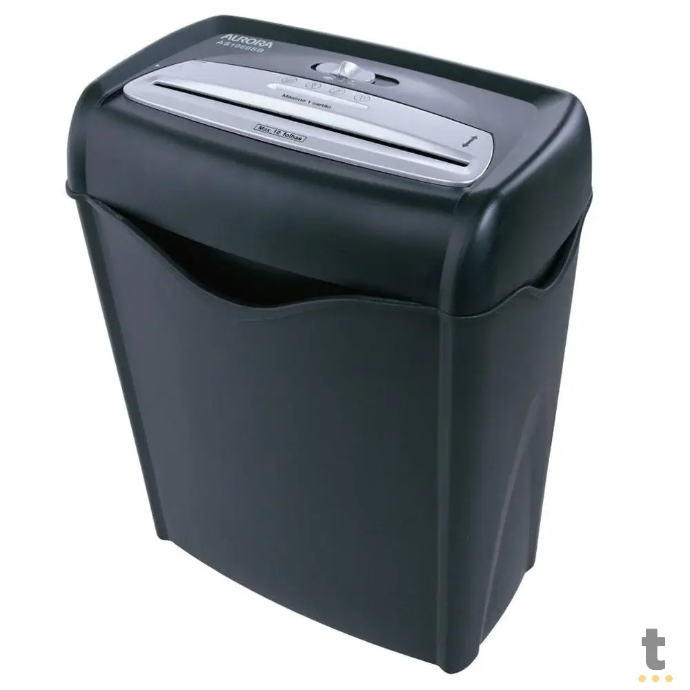 Fragmentadora De Papel Aurora As1060sb-2- Até 10 Fls.13,2 Litros 220V Truedata