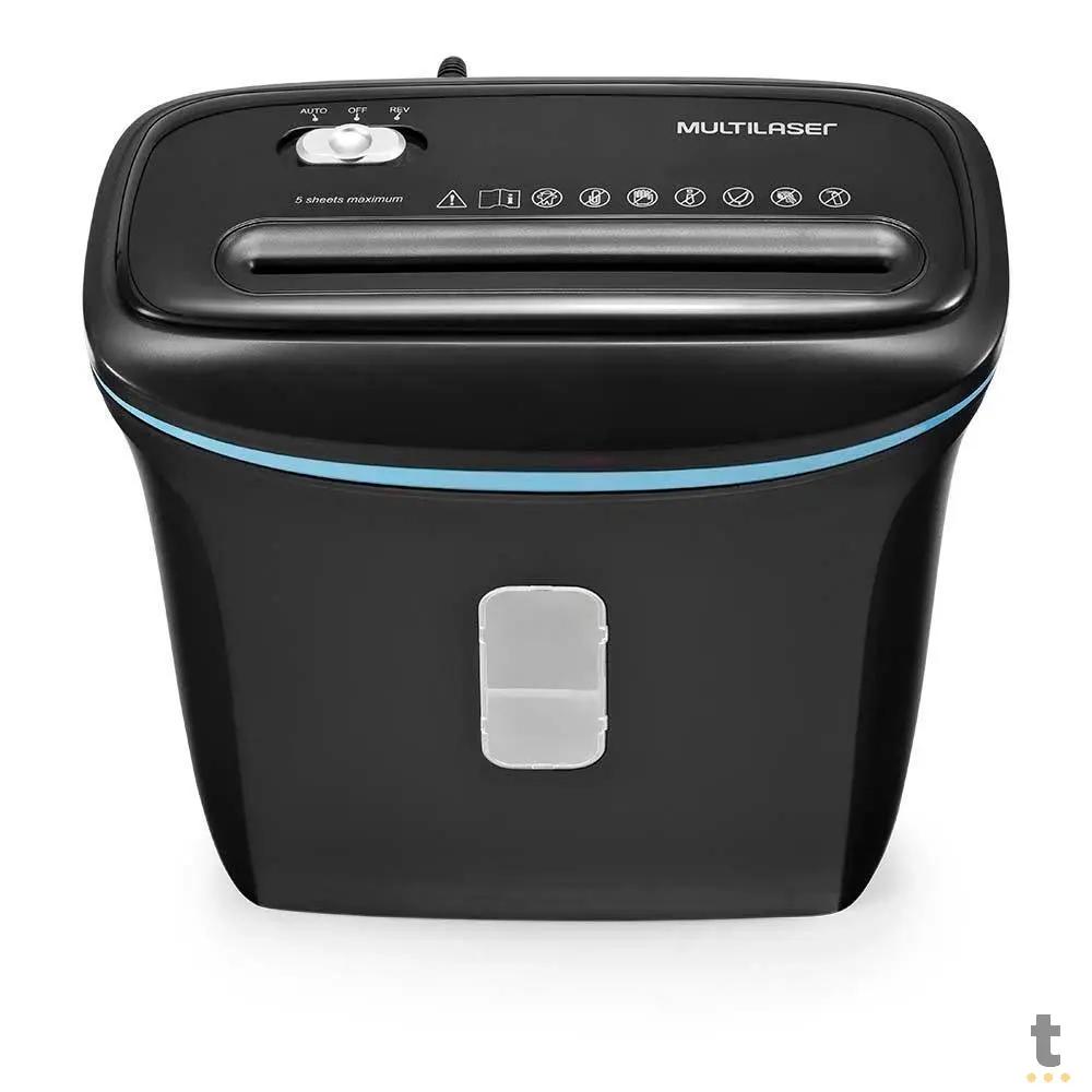 Fragmentadora De Papel Multilaser OF006 - Até 6 Fls. 11 Litros 220V Truedata