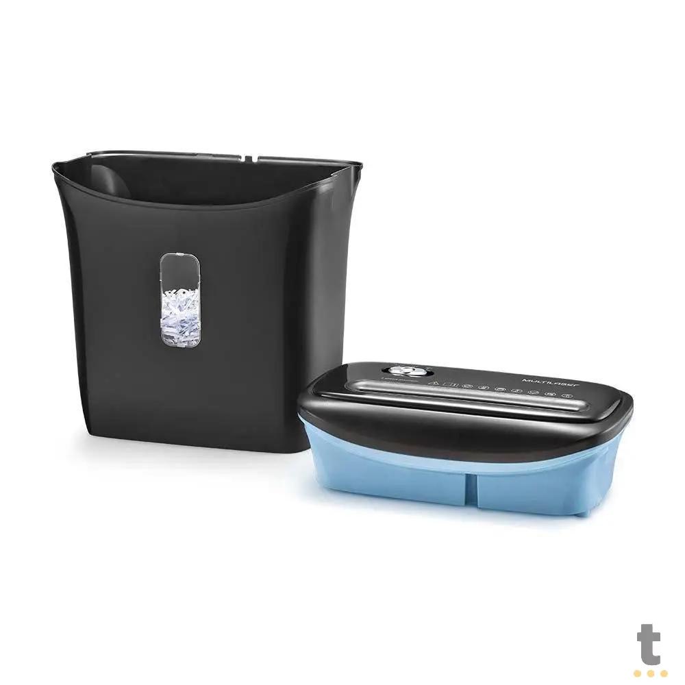 Fragmentadora De Papel Multilaser OF006 - Até 6 Fls. 11 Litros 220V Truedata