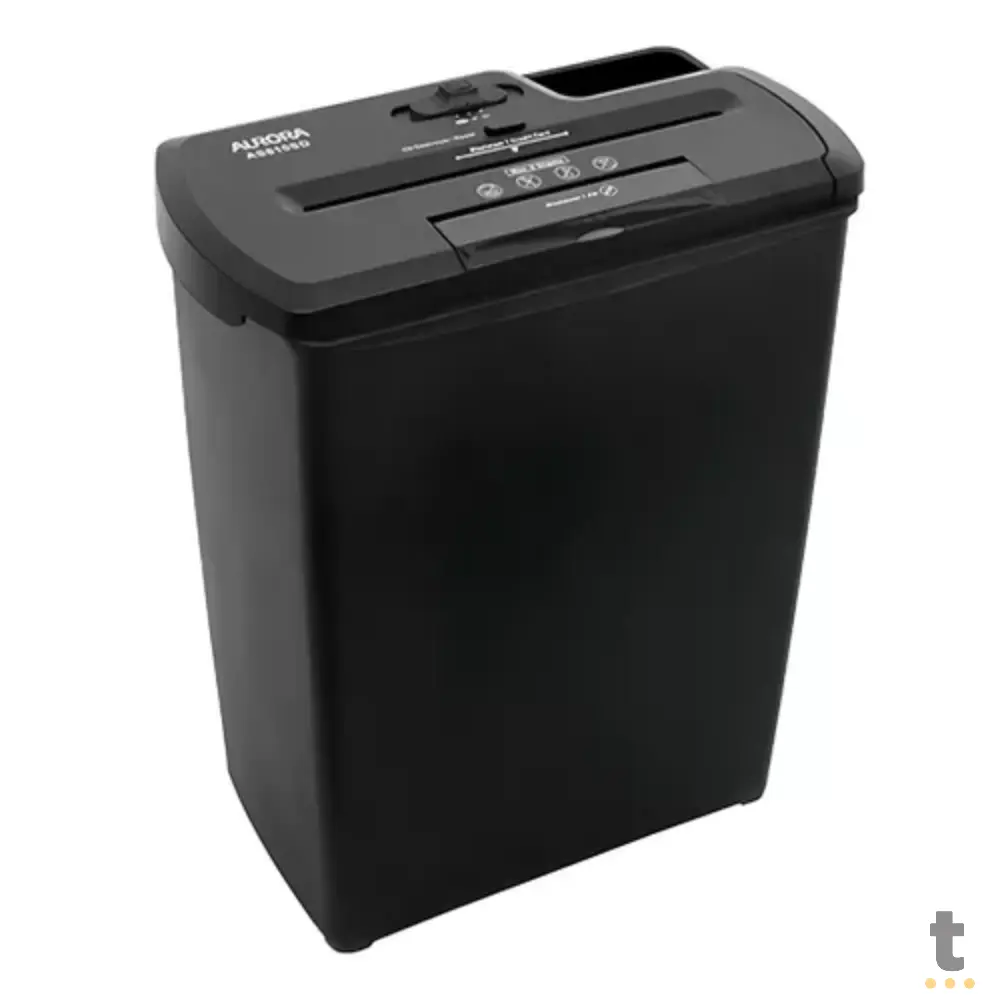Fragmentadora de papel aurora as810sd-1 - até 8fls. Padrão 75g 220v Truedata
