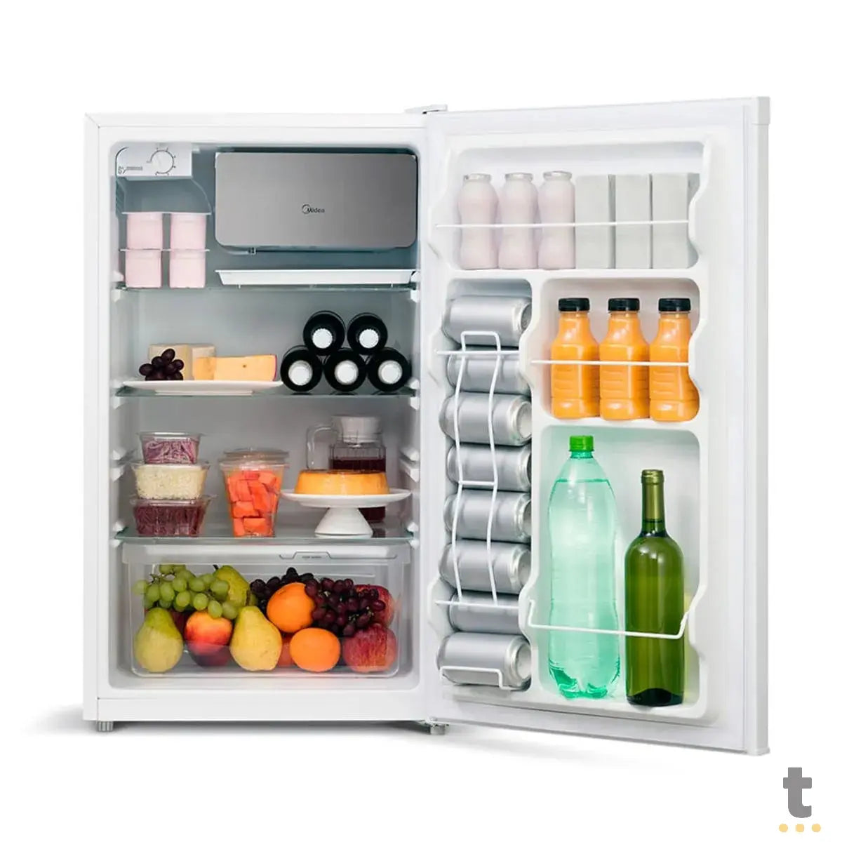 Frigobar Midea 124 Litros Branco 127v - MRC12B1 Truedata