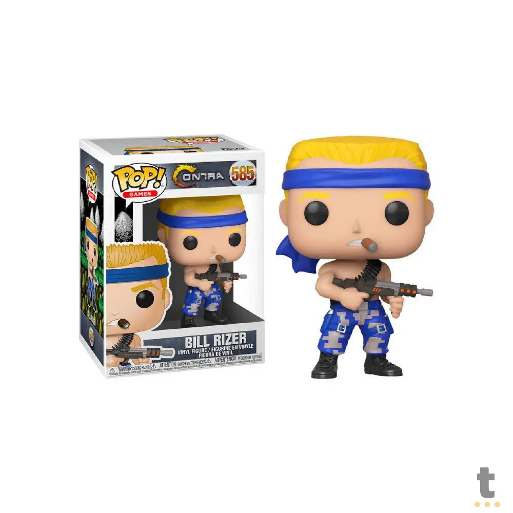 Funko Pop Contra - Bill Rizer - 106859 Truedata