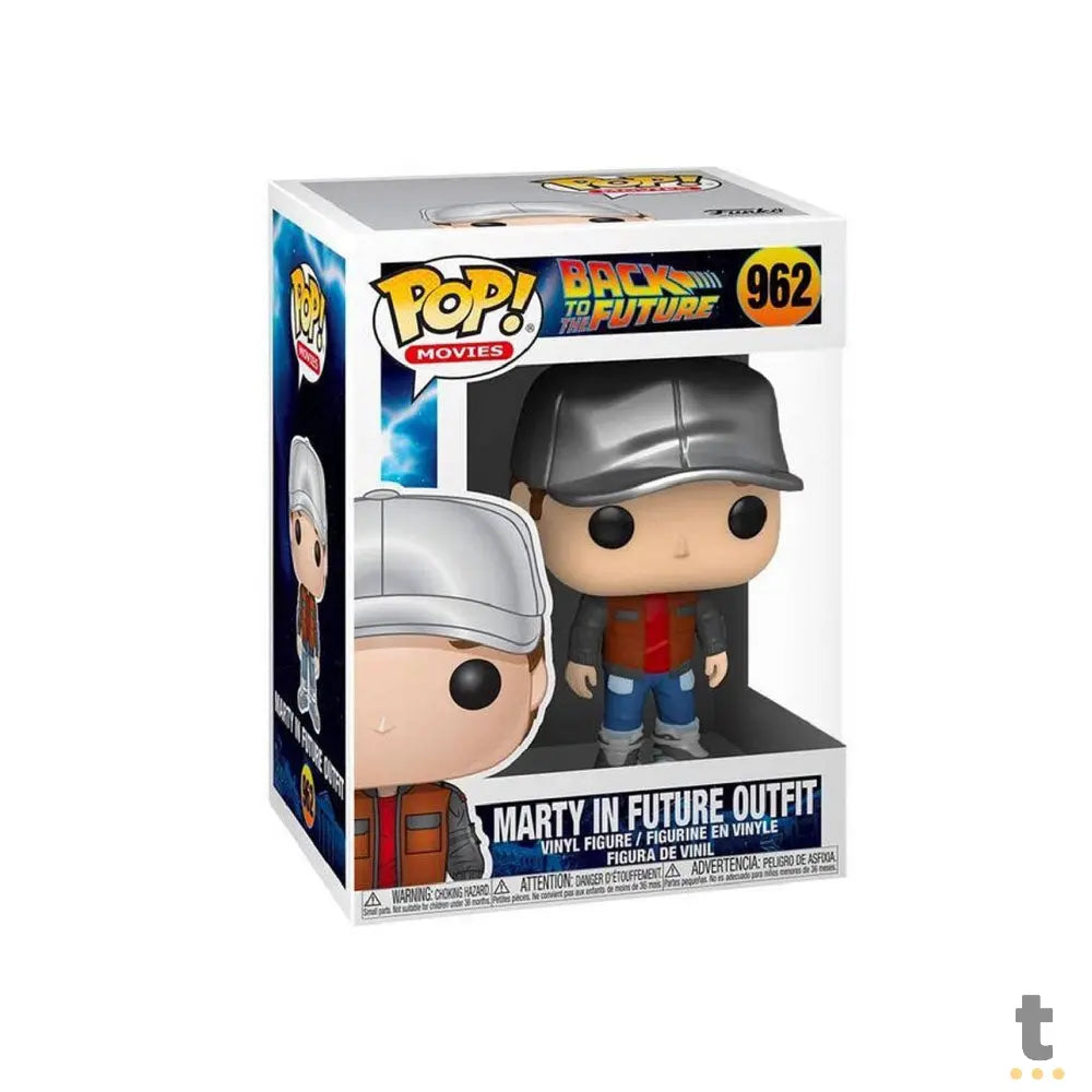 Funko Pop De Volta Para o Futuro - Marty Com Roupa do Futuro - 84923 Truedata