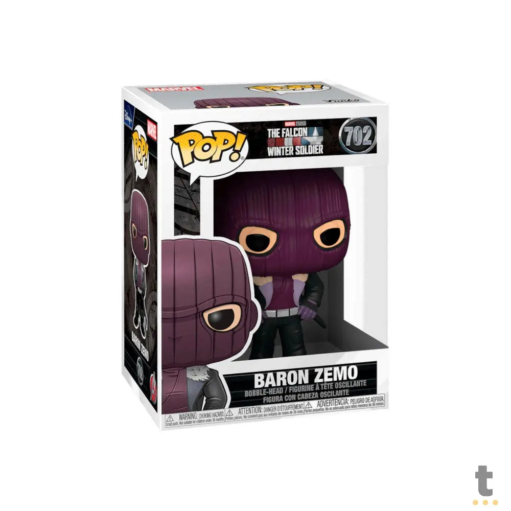 Funko Pop Falcão e o Soldado Invernal - Baron Zemo - 82960 Truedata