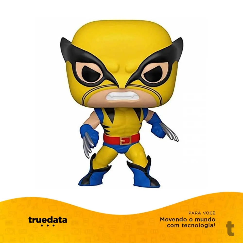 Funko Pop Marvel Edição Especial 80 anos - Wolverine - First Appearance - 35842 Truedata