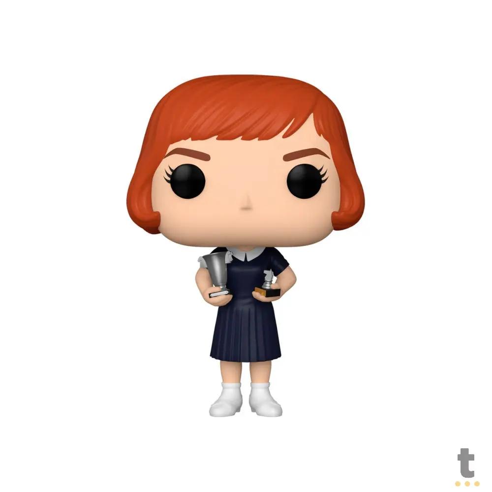 Funko Pop O Gambito da Rainha - Beth Harmon - Com Troféus - 112048 Truedata