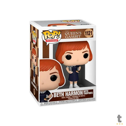 Funko Pop O Gambito da Rainha - Beth Harmon - Com Troféus - 112048 Truedata