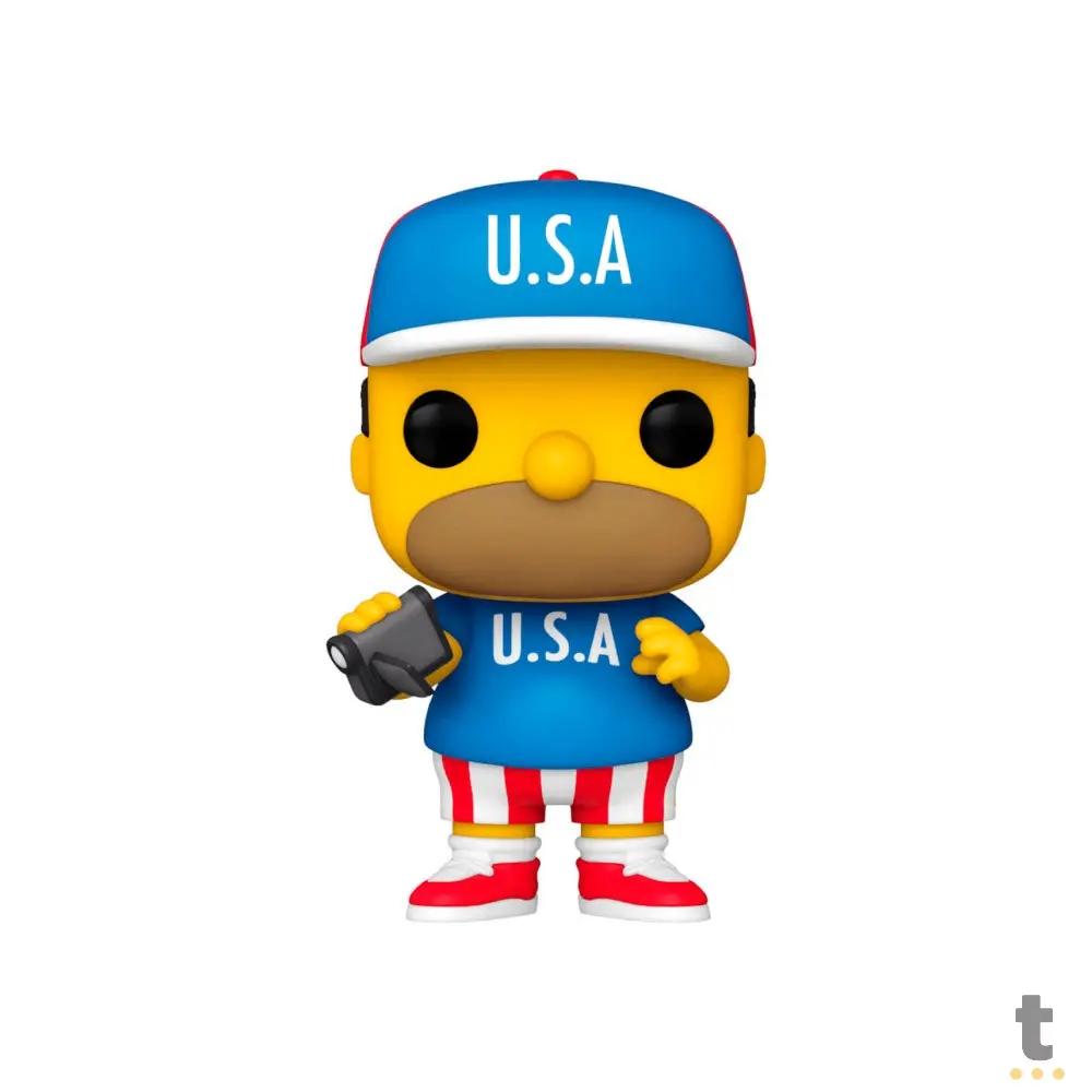 Funko Pop Os Simpsons - Homer - U.S.A - 82963 Truedata