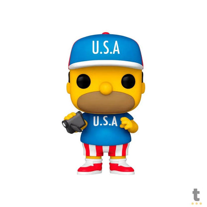 Funko Pop Os Simpsons - Homer - U.S.A - 82963 Truedata