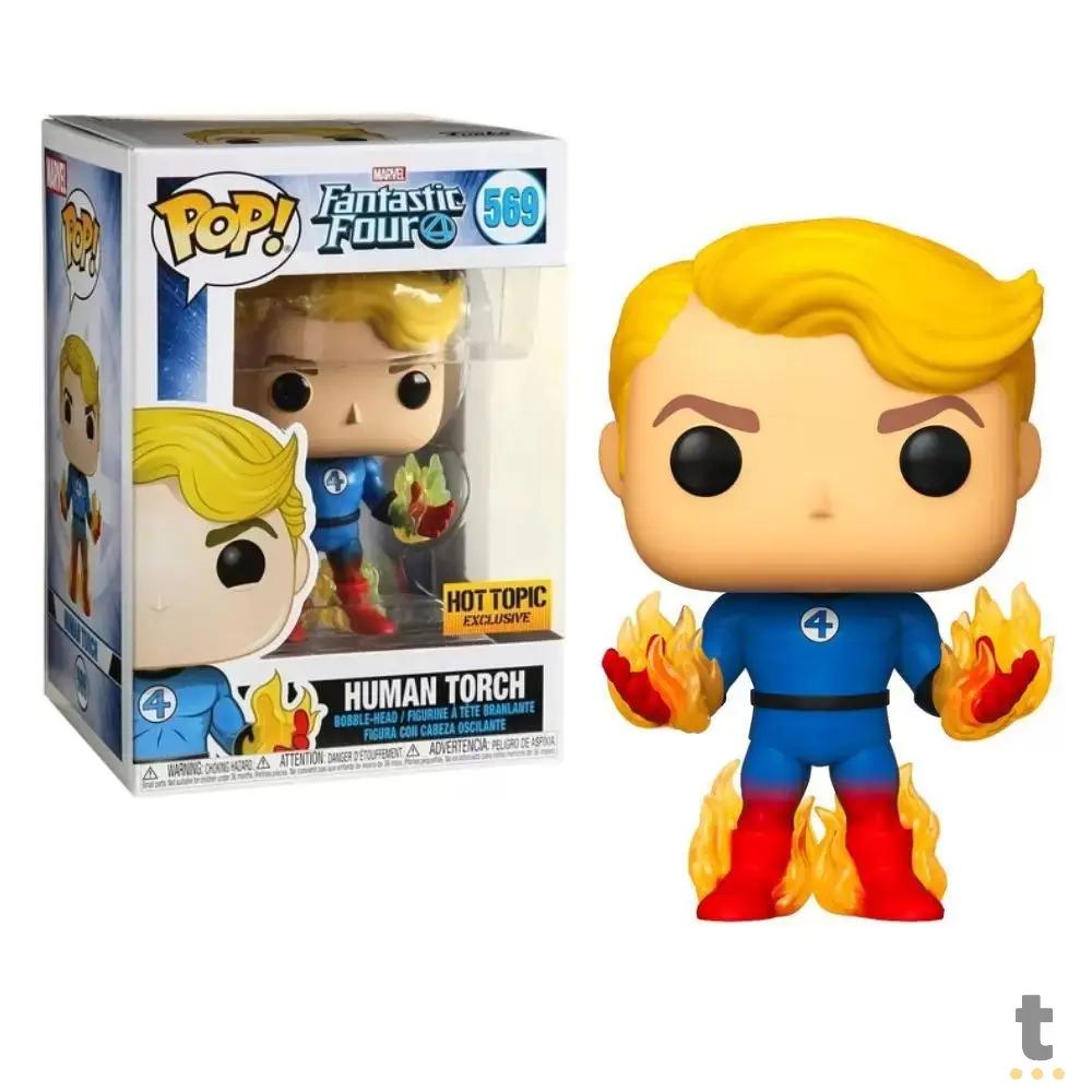 Funko Pop Quarteto Fantastico - Tocha Humana - 35254 Truedata