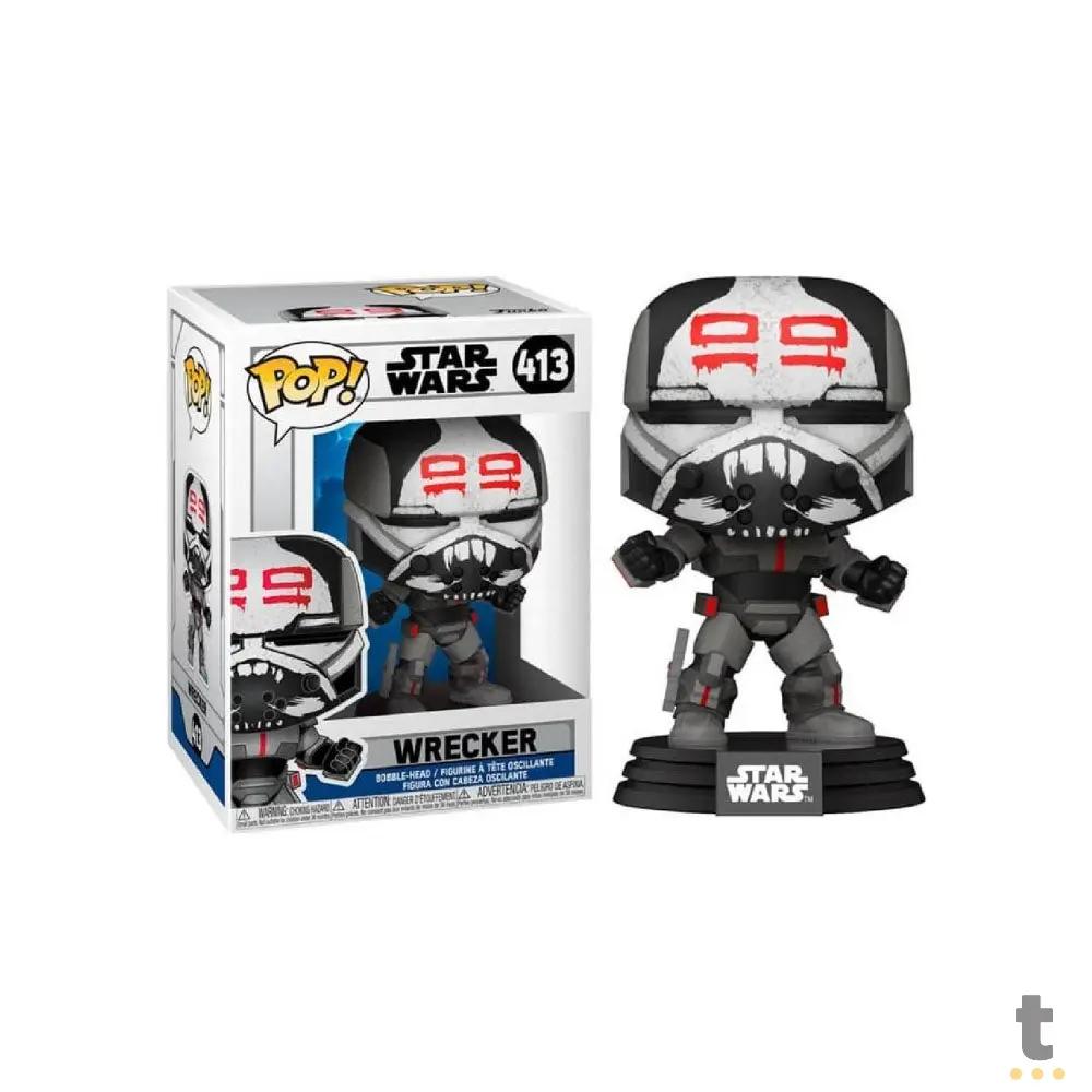 Funko Pop Star Wars: A Guerra Dos Clones - Wrecker - 85158 Truedata