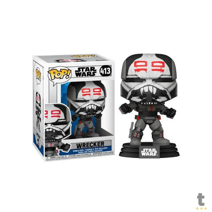 Funko Pop Star Wars: A Guerra Dos Clones - Wrecker - 85158 Truedata