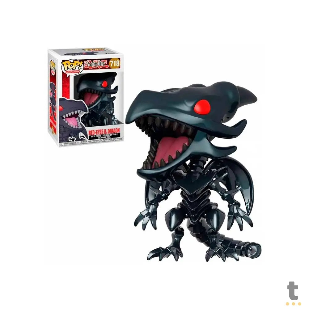 Funko Pop Yu-Gi-Oh! - Dragão Negro de Olhos Vermelhos - 84944 Truedata
