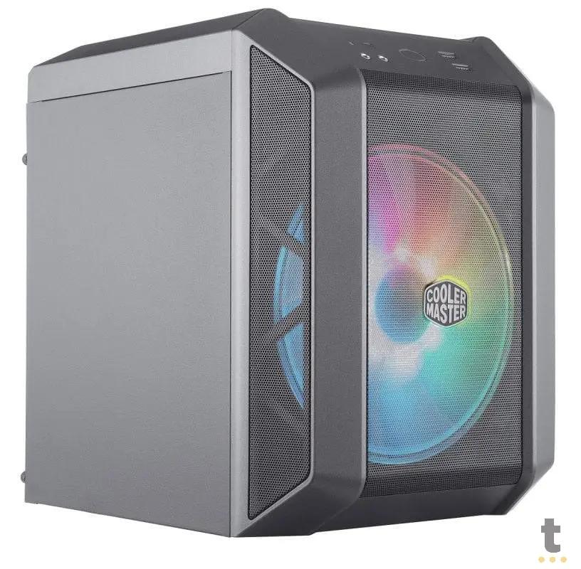 Gabinete Cubo Cooler Master Mini-ITX MasterCase H100 Fan 200mm Rgb Preto - MCM-H100-KANN-S01 Truedata