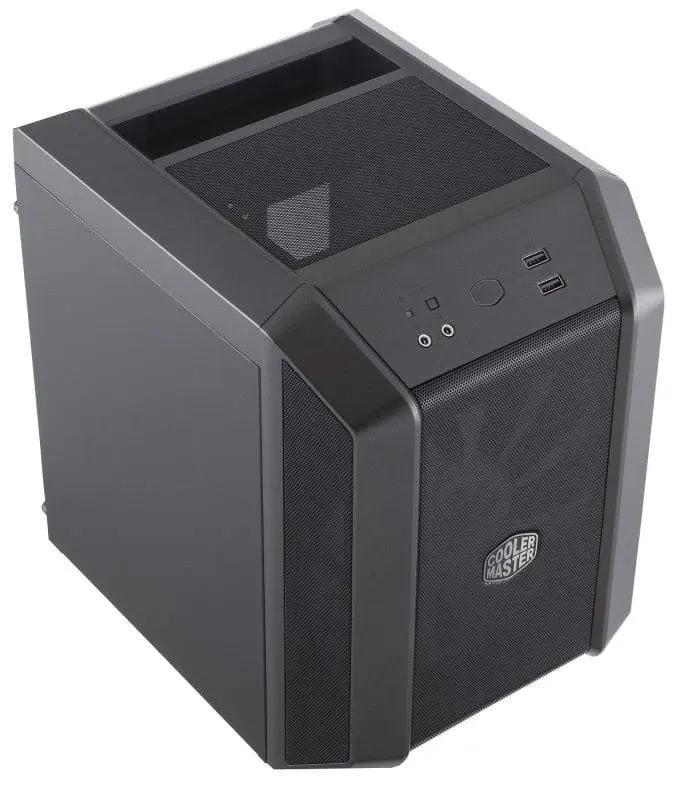 Gabinete Cubo Cooler Master Mini-ITX MasterCase H100 Fan 200mm Rgb Preto - MCM-H100-KANN-S01 Truedata