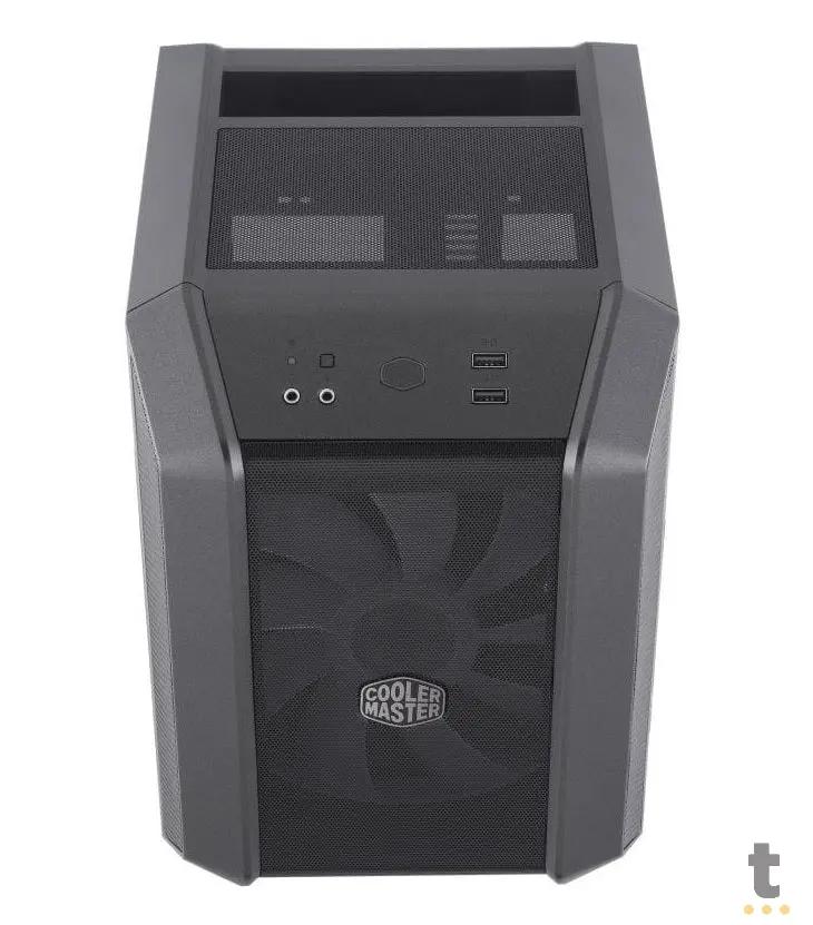 Gabinete Cubo Cooler Master Mini-ITX MasterCase H100 Fan 200mm Rgb Preto - MCM-H100-KANN-S01 Truedata