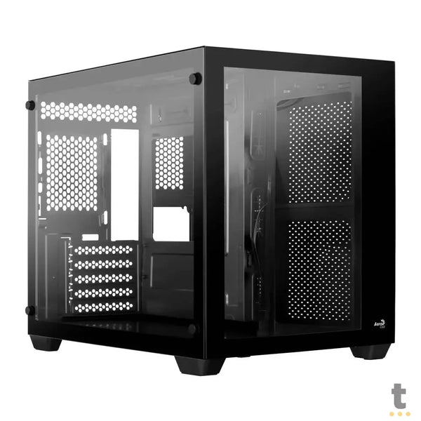 Gabinete Gamer Aerocool Dryft Micro Atx Com frente e lateral em Vidro Temperado - 82840