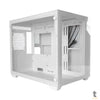 Gabinete Gamer Aerocool Dryft Micro Atx Com frente e lateral em Vidro Temperado Branco - 84915 Truedata