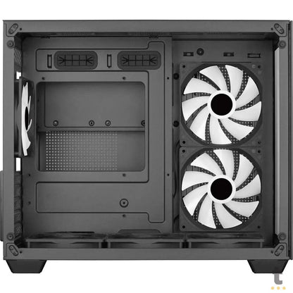 Gabinete Gamer Aerocool Dryft Micro Atx Com frente e lateral em Vidro Temperado C/ 6 Fans ARGB - 82839 Truedata