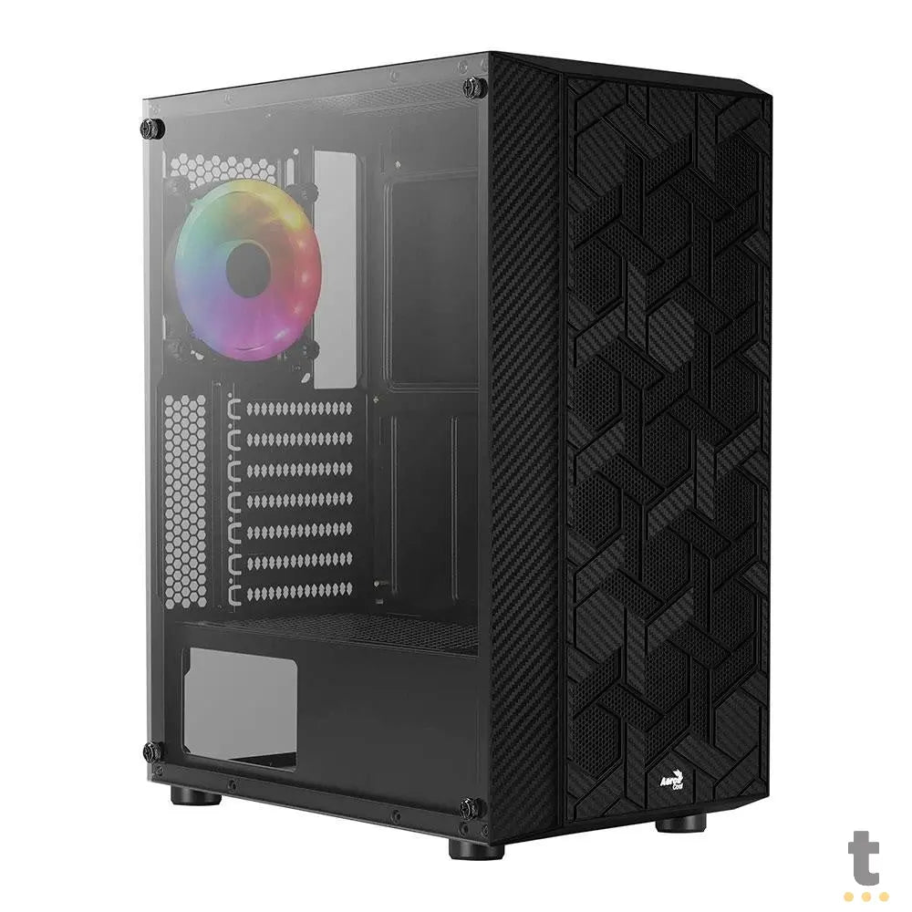 Gabinete Gamer Aerocool Mid Tower Hive Com lateral acrílico - Pn 72997 Truedata