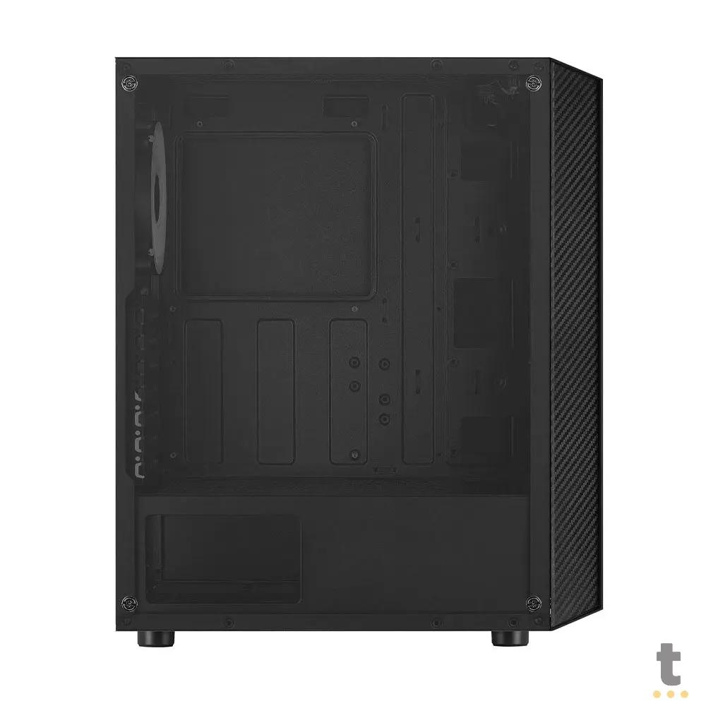 Gabinete Gamer Aerocool Mid Tower Hive FRGB Preto Com Lateral em Vidro Temperado - 72997 Truedata