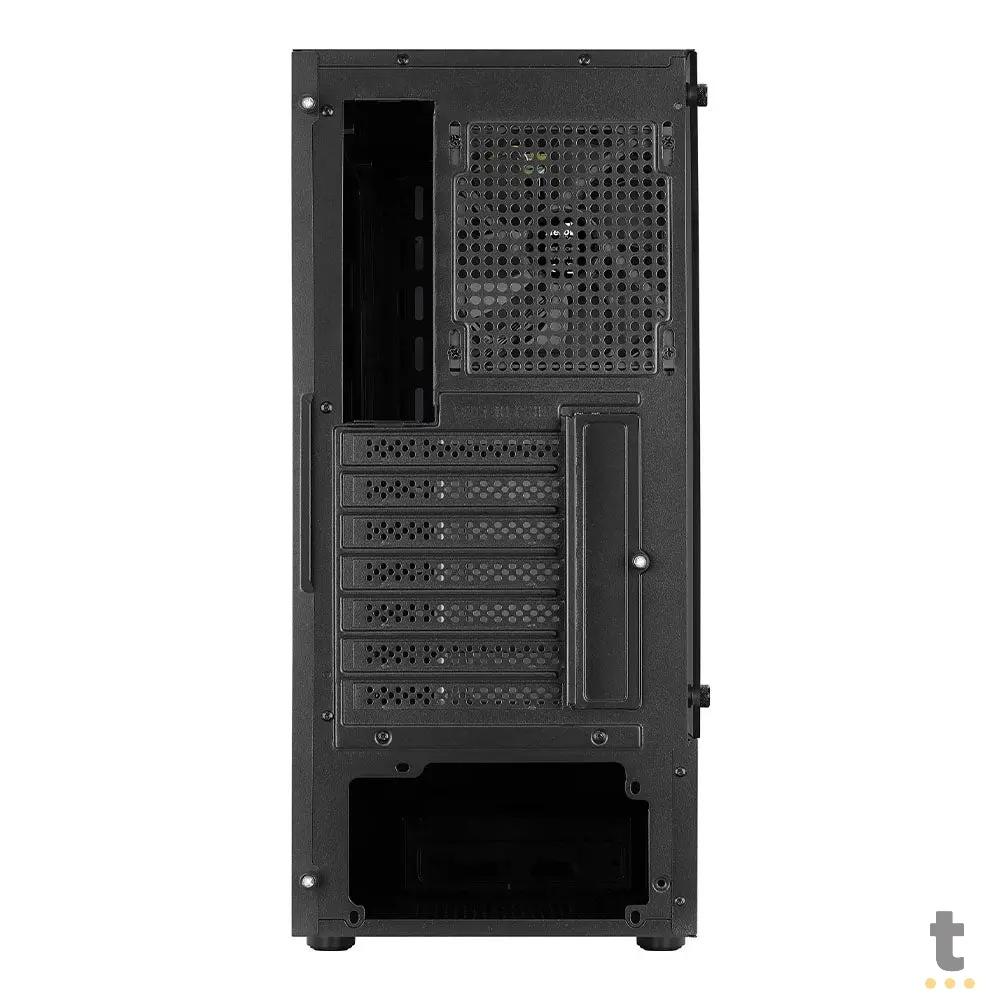 Gabinete Gamer Aerocool Mid Tower Rgb Bionic Branco Com Lateral em Vidro temperado - 73874 Truedata